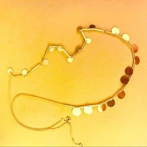 Fun, Gold, Lengthy Necklace !